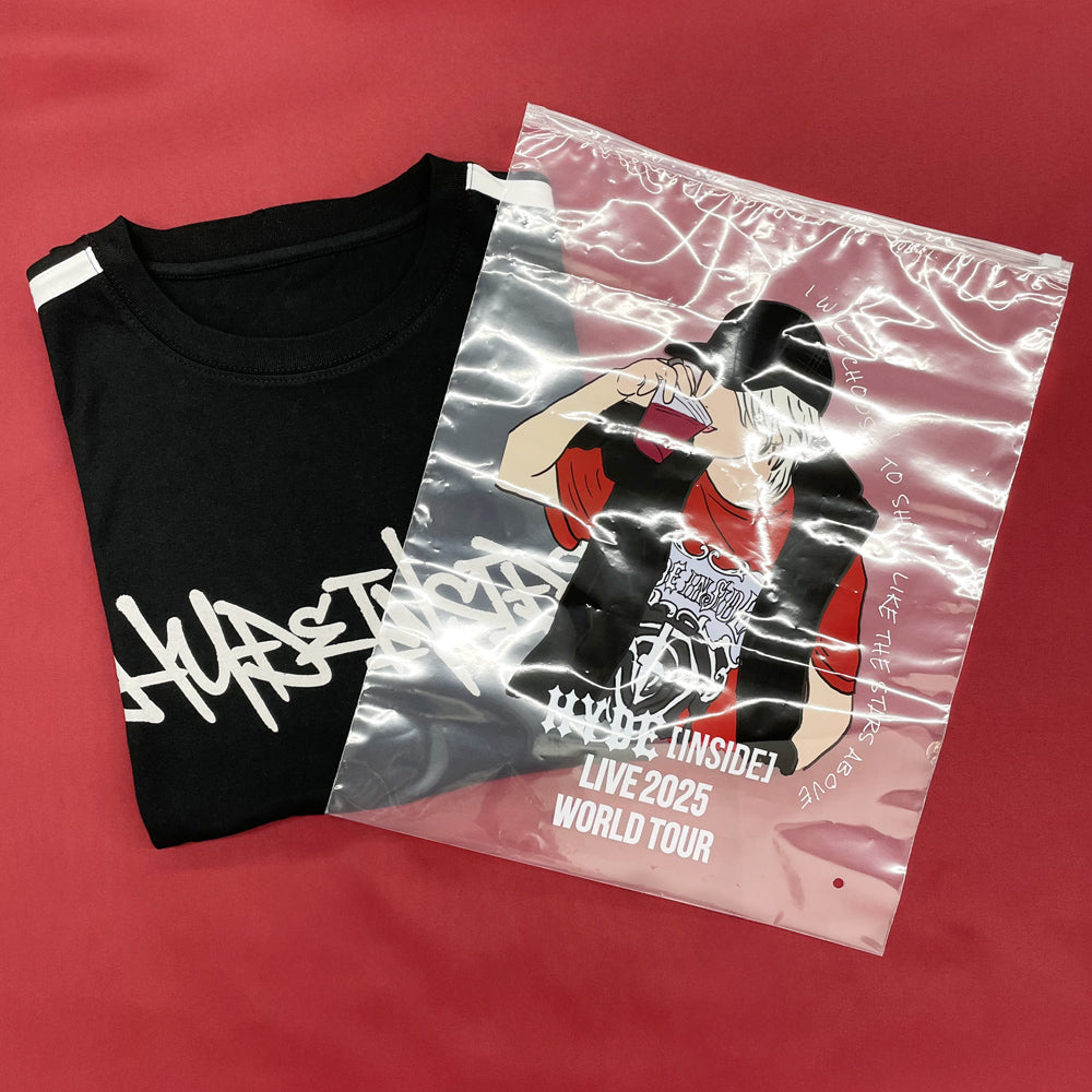 BIG GRAPHIC T-SHIRT（BLACK） – HYDE ONLINE STORE