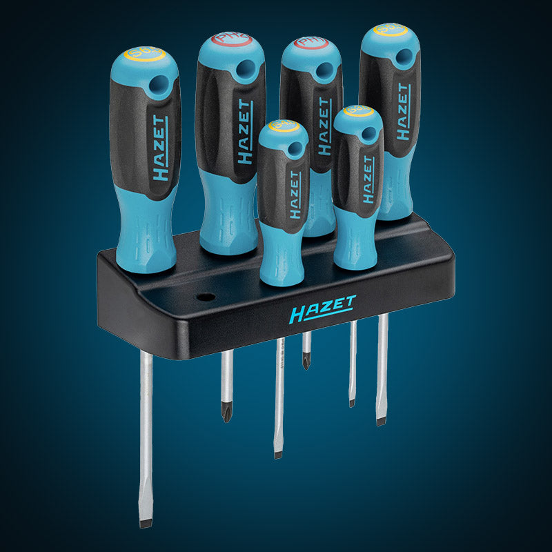 811SH-1/7 ドライバー6本セット ホルダー付き – HAZET JAPAN