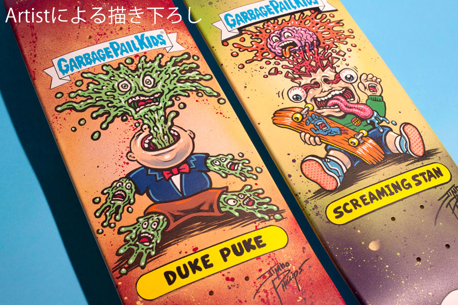 SANTA CRUZ GARBAGE PAIL KIDS DECK (8.25 x 31.8inch) サンタクルズ