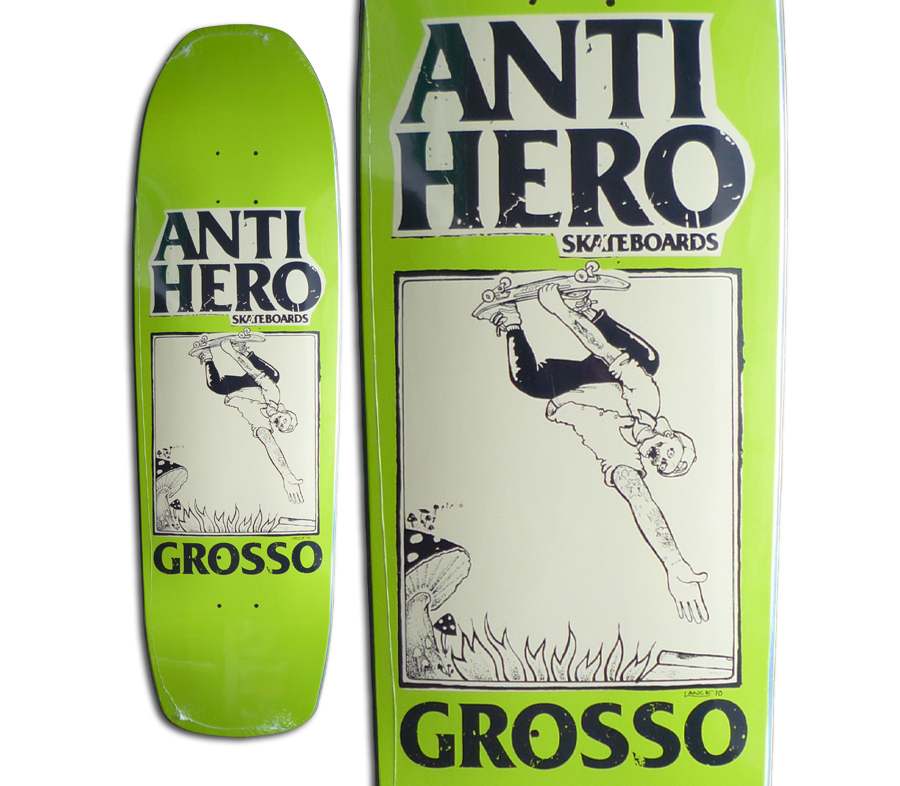 再入荷! ANTI HERO JEFF GROSSO LANCE DECK (9.25 x 32.9inch) デッキ