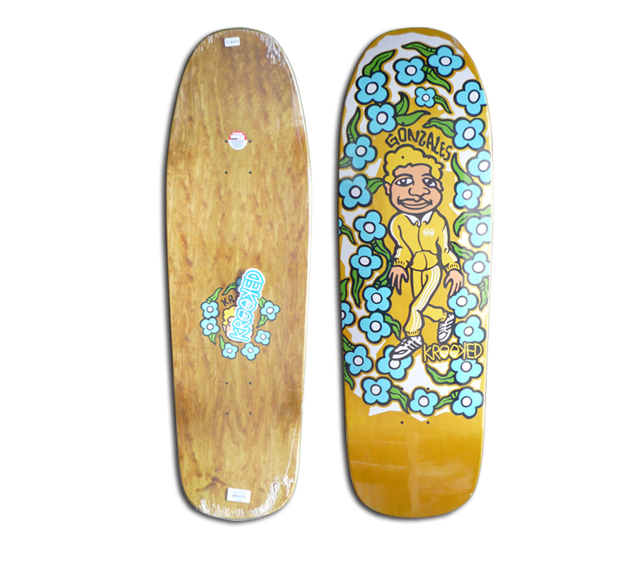 KROOKED MARK GONZALES SWEATPANTS DECK (9.81 x 32inch) デッキ