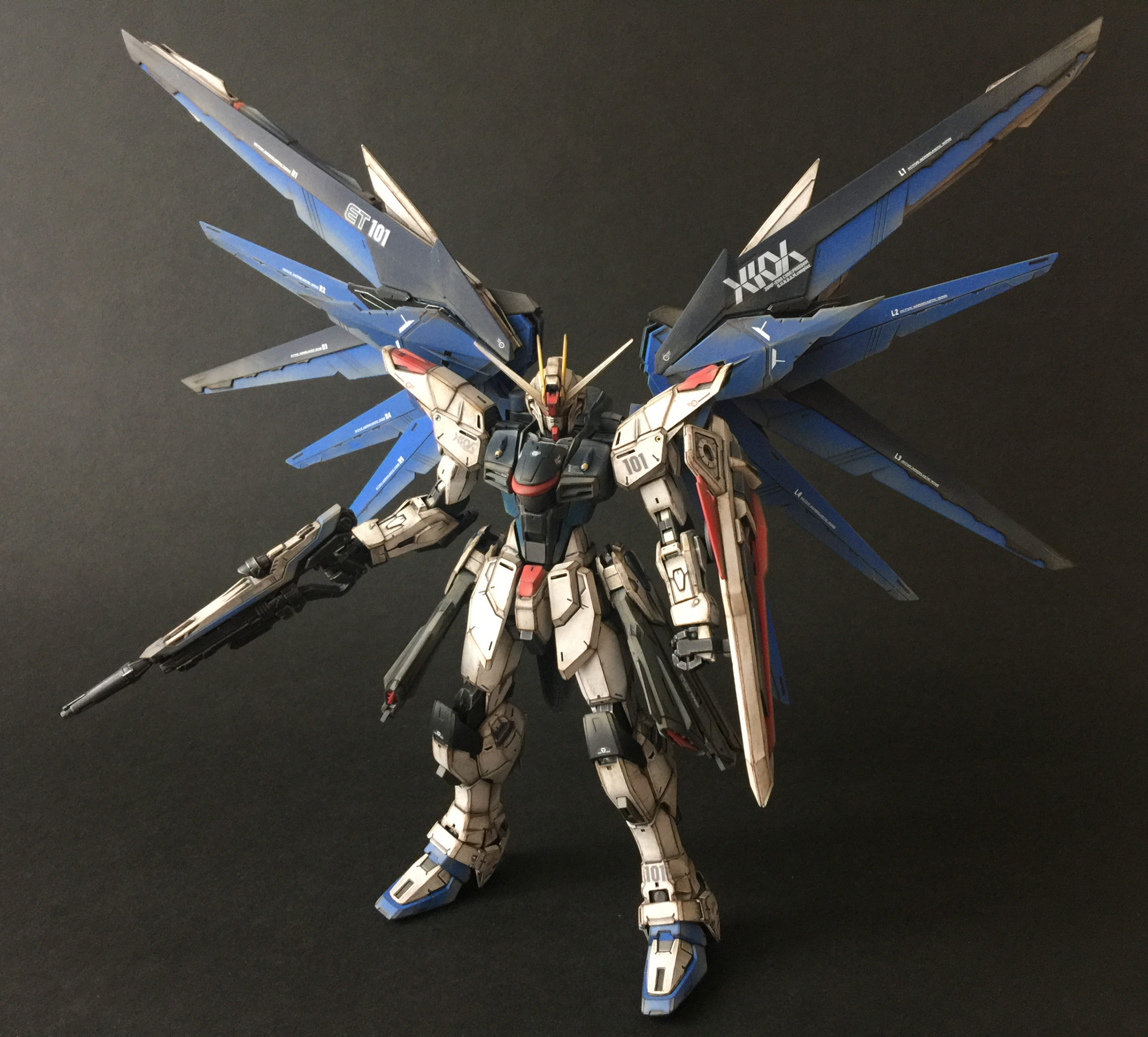 ZGMF-X10A フリーダムガンダム Ver.2.0 MG 1/100 – Zang Dang ichi 残弾1