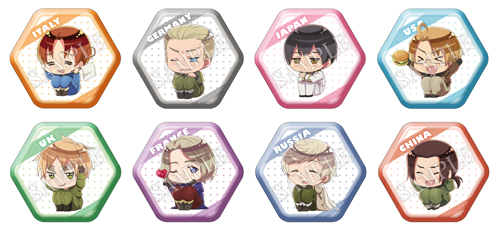 キャラバッジコレクション | ヘタリア The World Twinkle