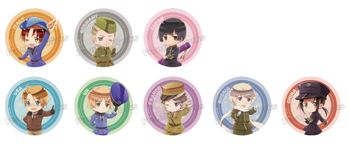 ヘタリア The World Twinkle」 トレーディング缶バッジ | ヘタリア The