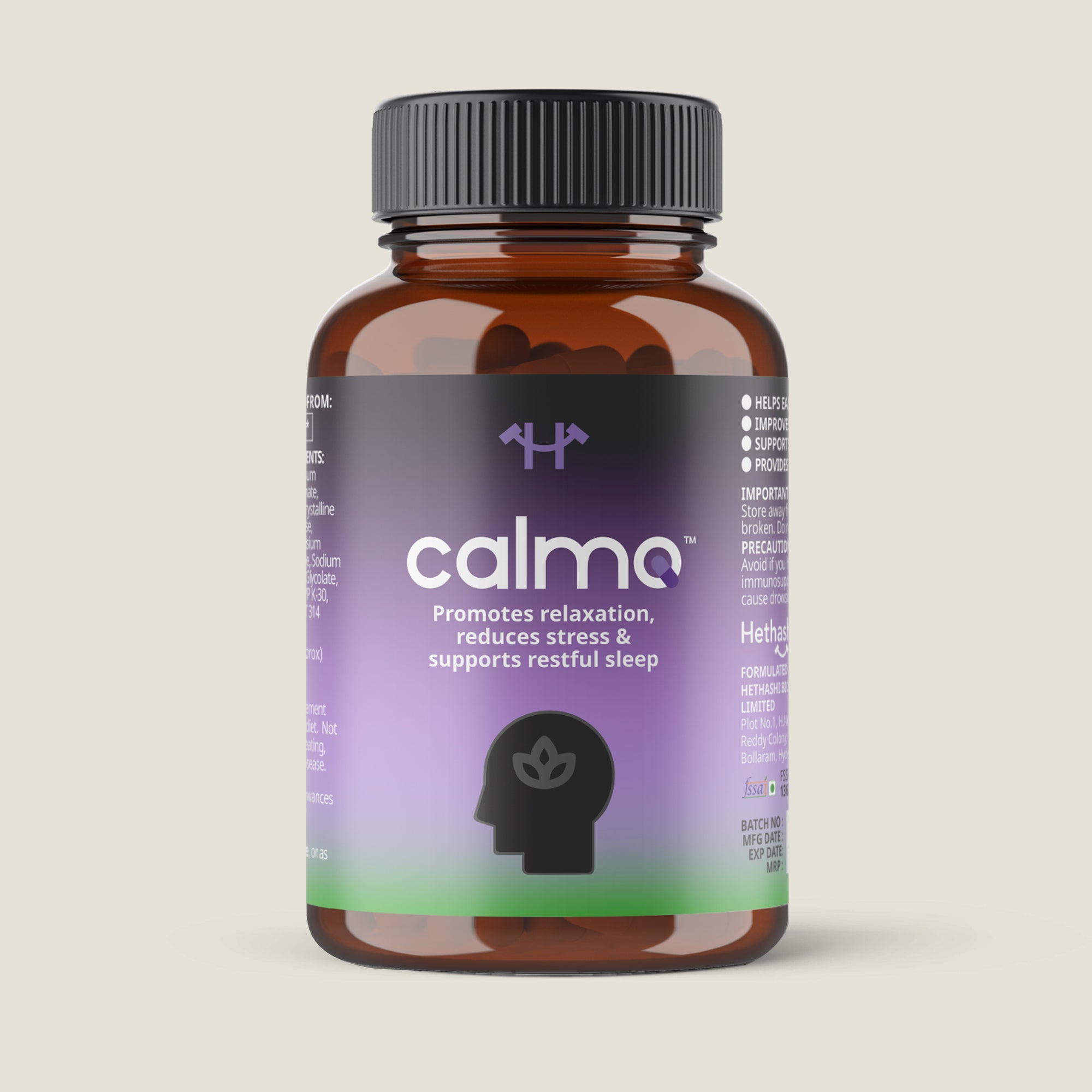 CalmQ – Herbal Support for Relaxation, Mood & Daily Wellness