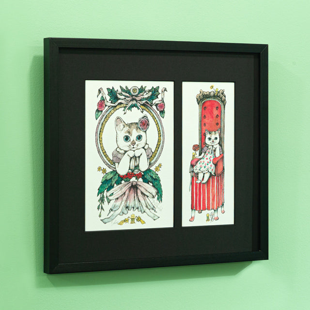 額装】複製画 おひめさま – ボリス雑貨店