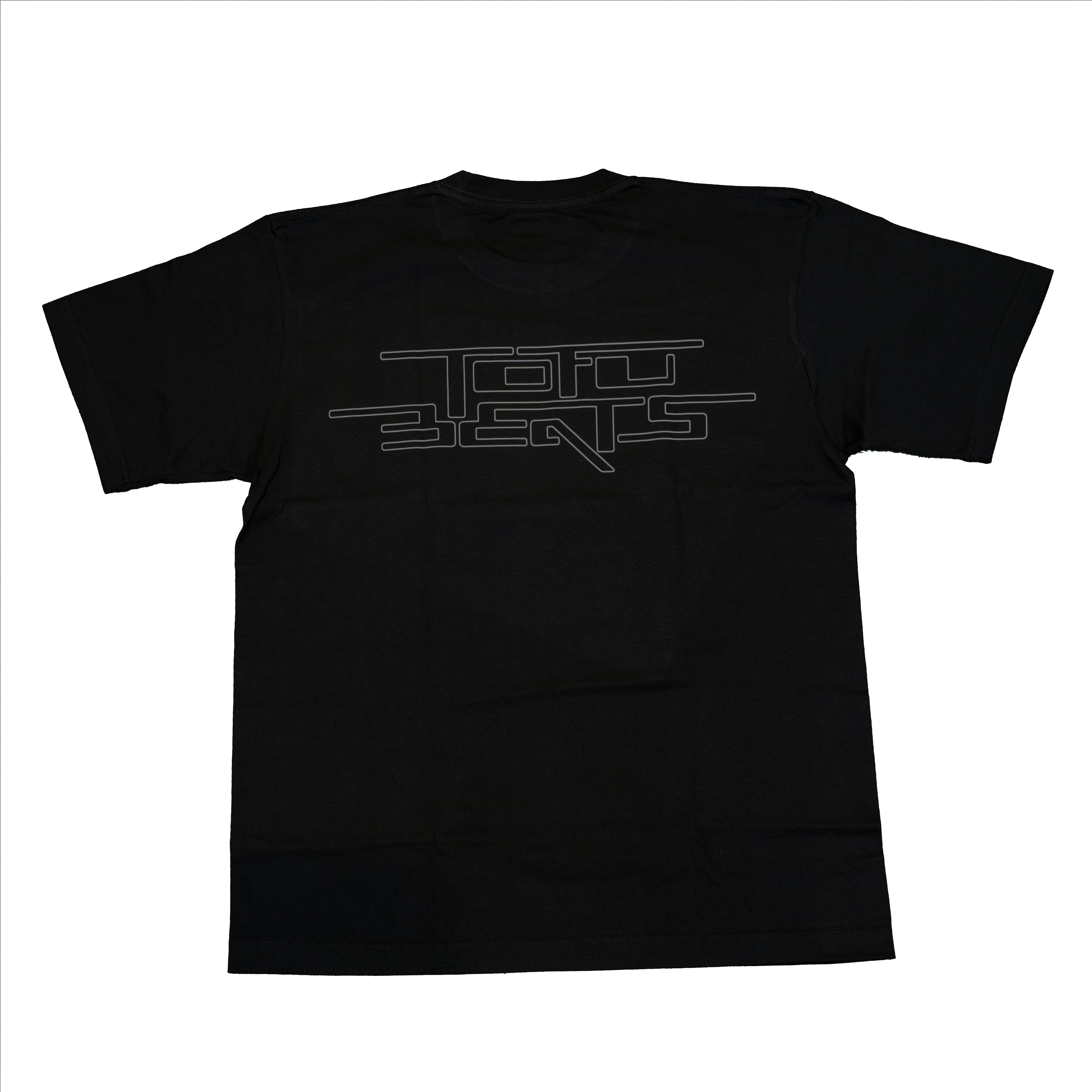 T-SHIRT / tofubeats logo (BLACK) – HIHATT MERCH STORE
