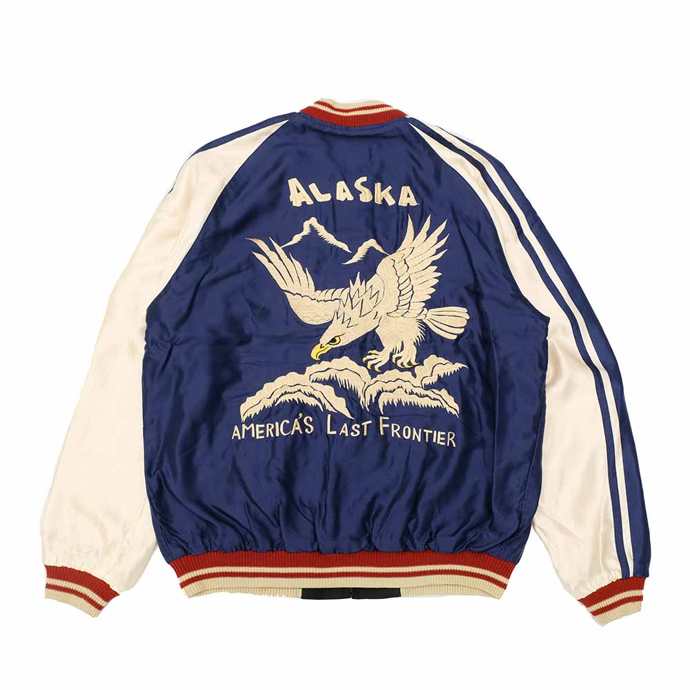 TAILOR TOYO - Acetate Souvenir Jacket - ALASKAN EAGLE × DOG SLED