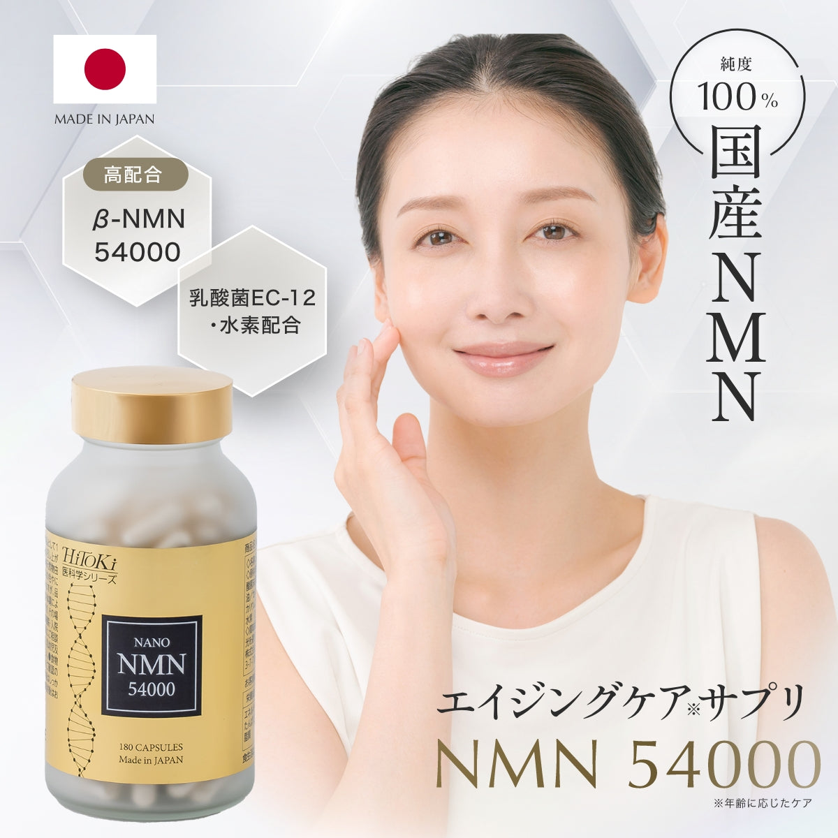 医科学シリーズ NMN 54000 – HiToKi