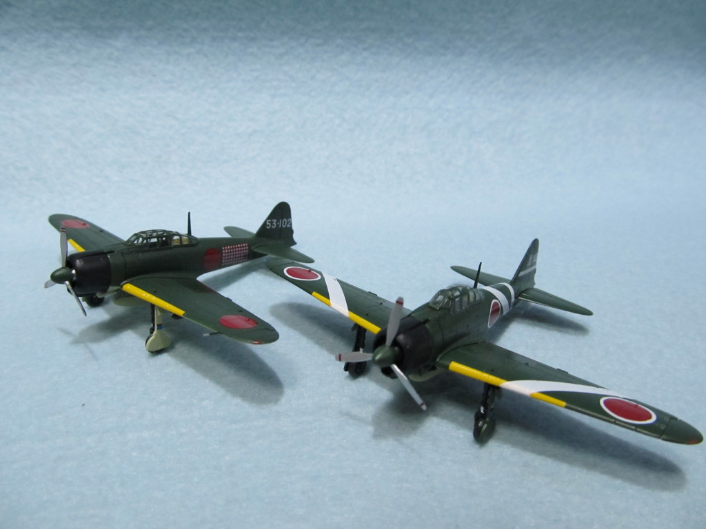 1/144 零戦21型 SWEET 作例 | ひつじ模型製作所