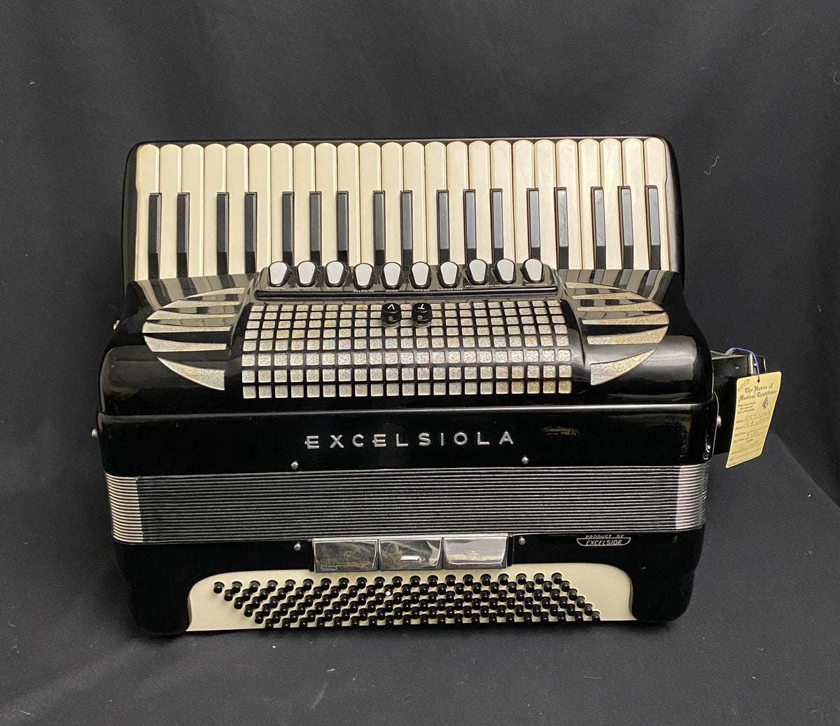 Excelsiola 120-Bass Accordion w/pickup (used) – House of Musical