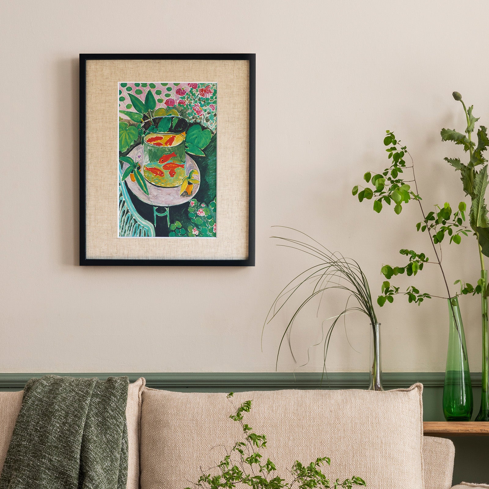 アンリ・マティス 「金魚」アートポスター｜モダンインテリアに合う