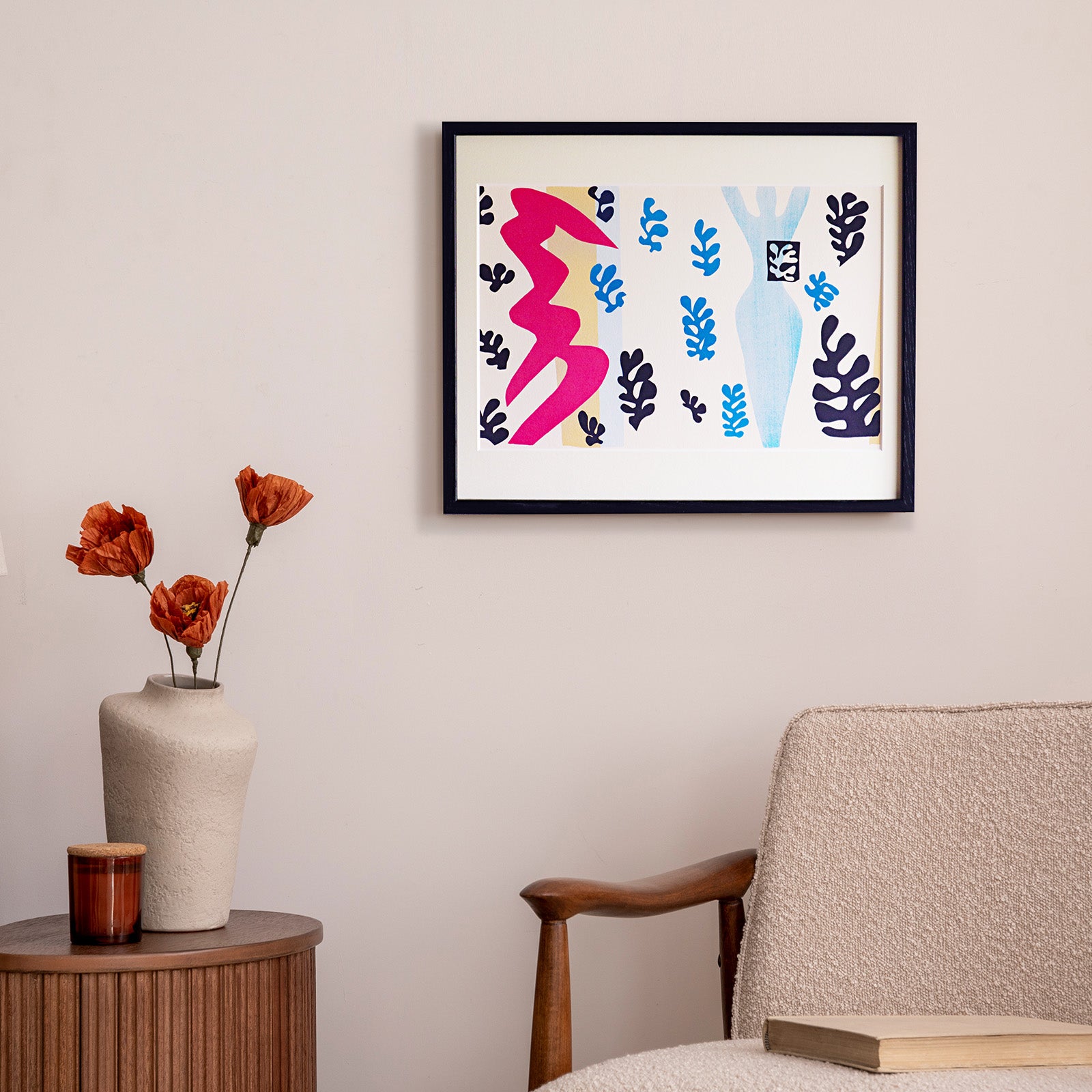 アンリ・マティス 版画集『ジャズ』「ナイフ投げ」アートポスター