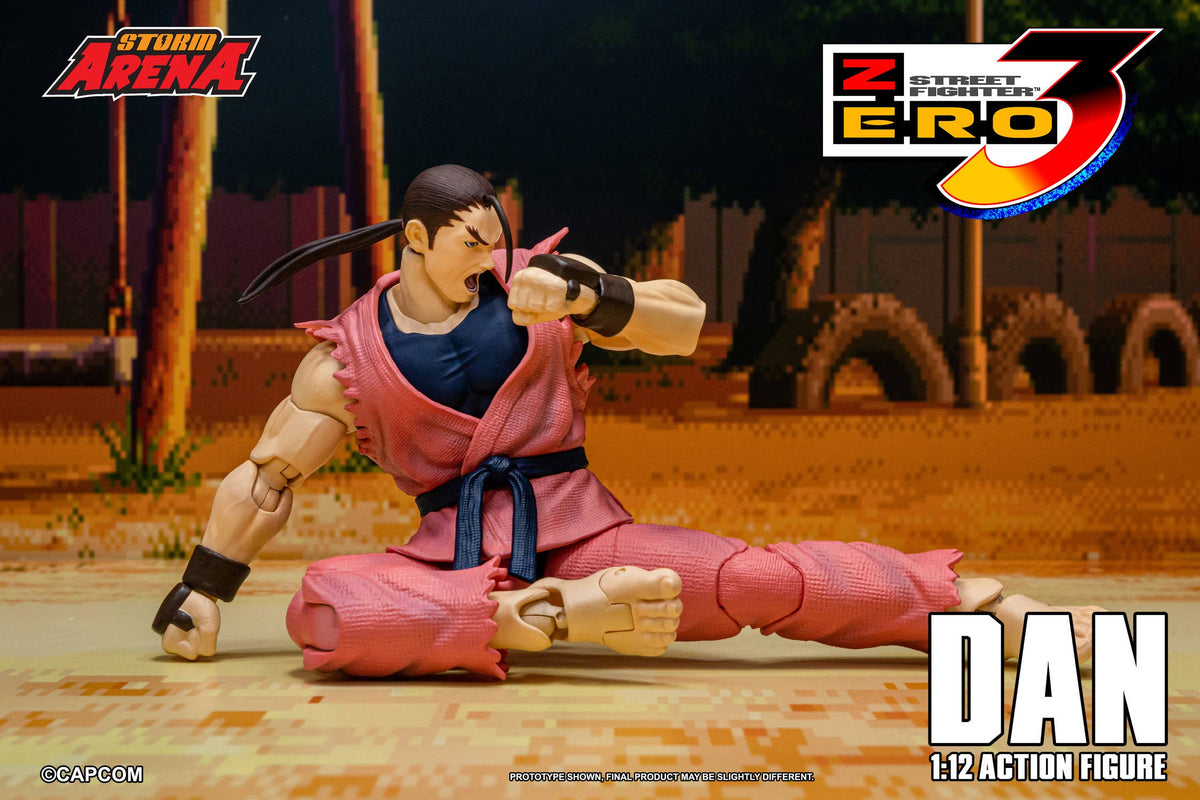 Storm Arena: Street Fighter Alpha 3 - Dan 1/12 Scale Action Figure