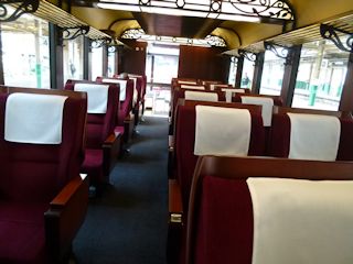 ほどちゃんの写真館 - SLばんえつ物語：グリーン車指定席(3/9)