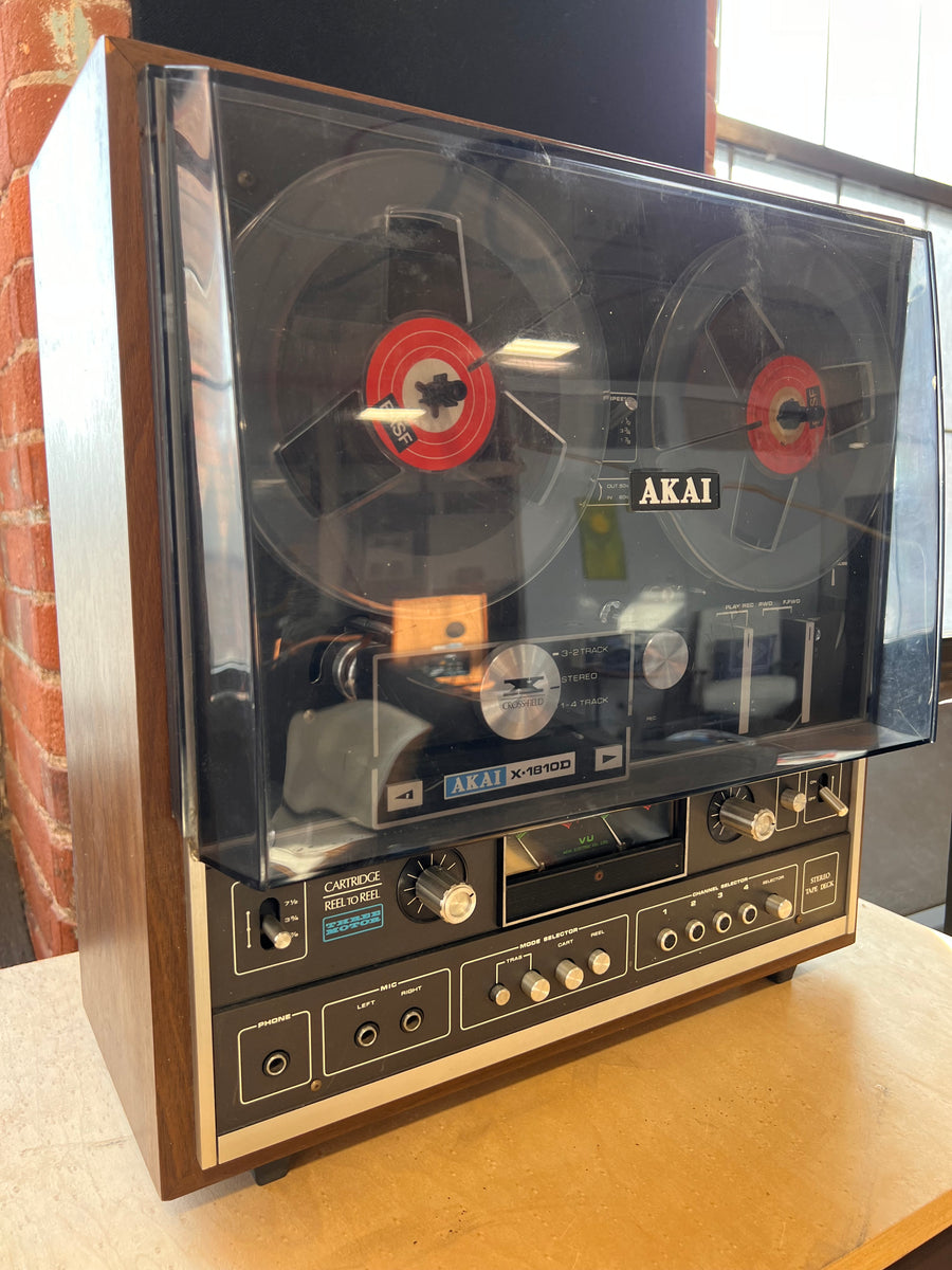 Akai X-1810D, RTR and 8-Track Cartridge Deck – Holt Hill Audio