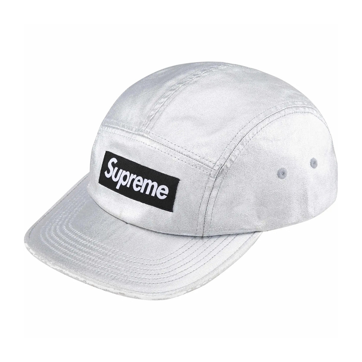 Supreme - WASHED CHINO TWILL CAMP CAP SILVER – HOMEGAME TOKYO