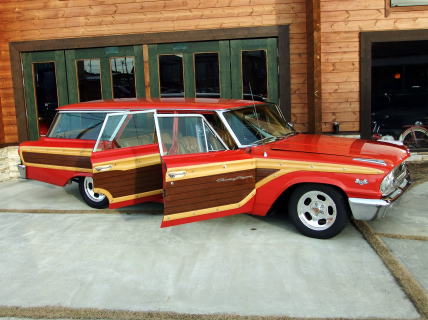 t*t様 FORD カントリースクワイヤ ブリキ 当時物 クラシックカー ☆新