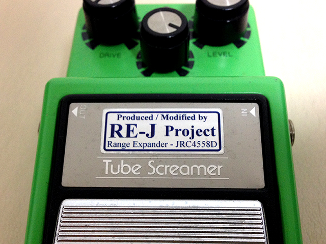 ギターを良い音にするエフェクター！TS-9 ANALOGMAN+RE-J による改造