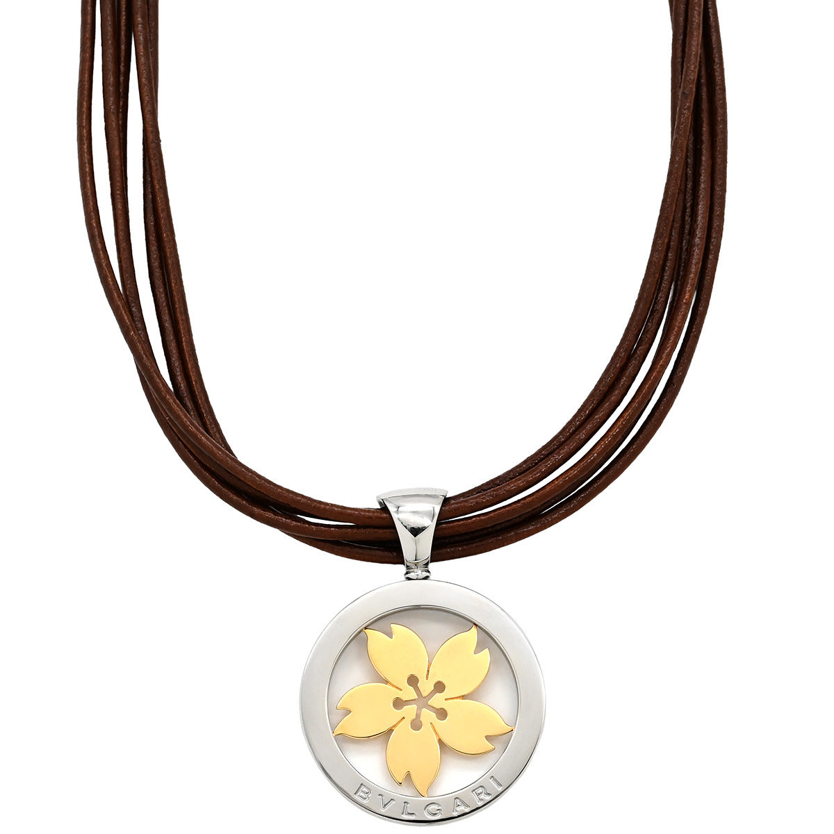 ブルガリ BVLGARI トンド サクラ ペンダント イエローゴールド