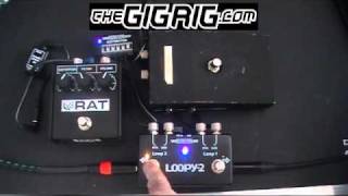 TheGigRig loopy-2 with 'flip flop' - YouTube