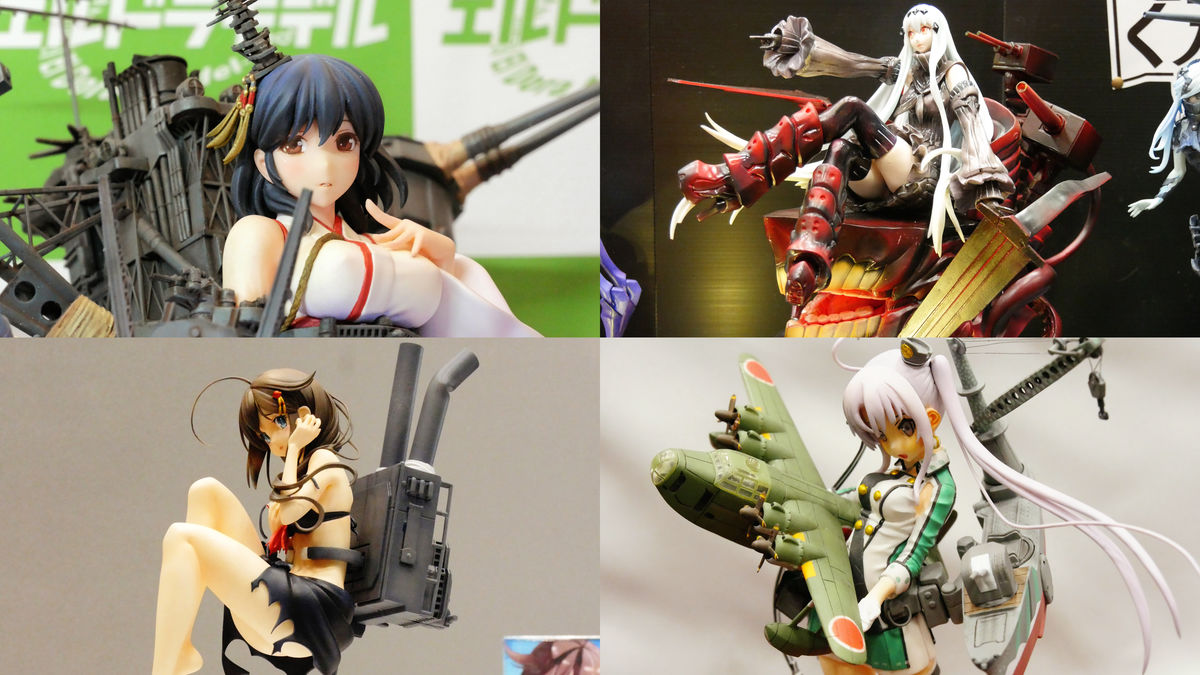 破れた水着がセクシーな艦これ「時雨 水着中破Ver」など、ワンフェス