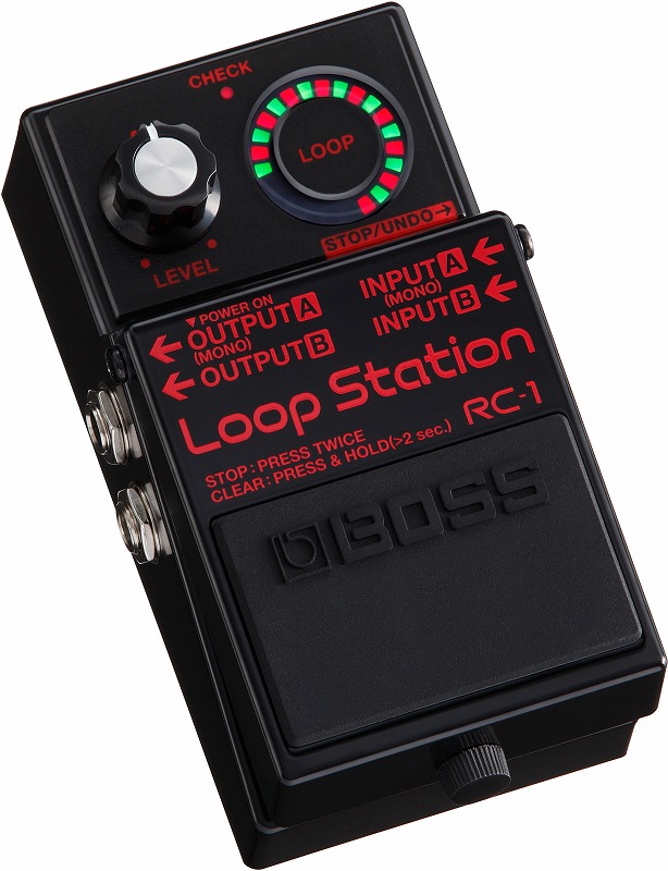 BOSSからLOOP STATION RC-1の限定カラーモデル｢RC-1 BK｣が発表