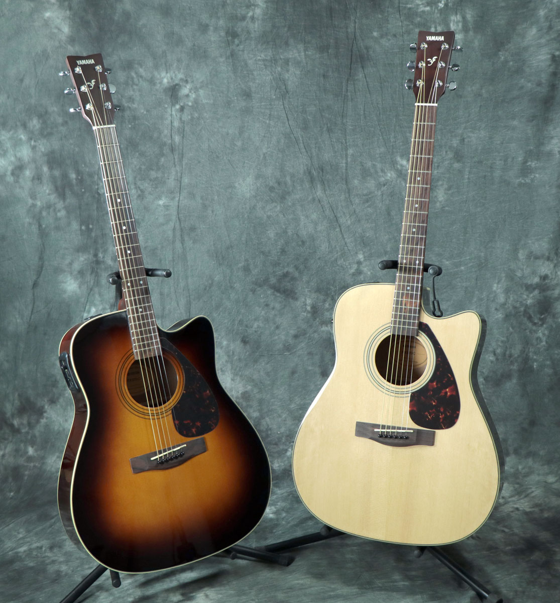 入門用エレアコの決定版！かっこいいカッタウェイ・ボディのYAMAHA