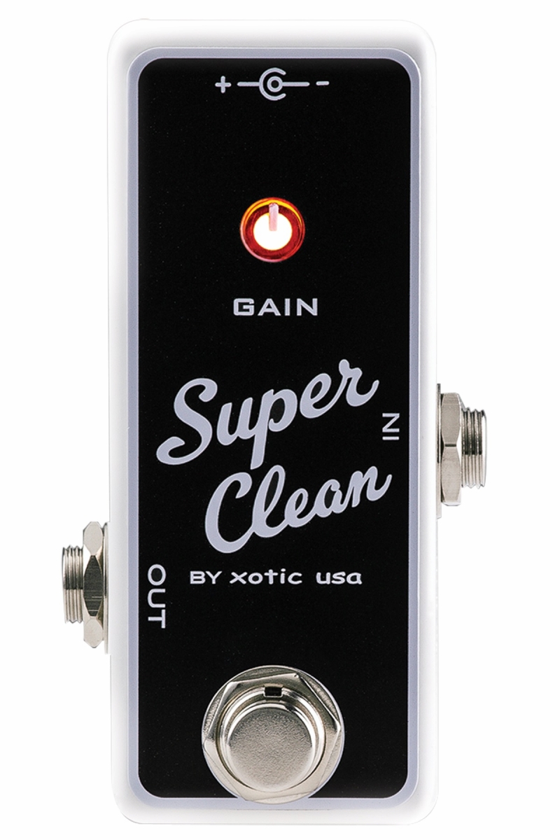 NAMM2019】Xoticから｢Super Clean Buffer｣｢Super Sweet Booster｣の2