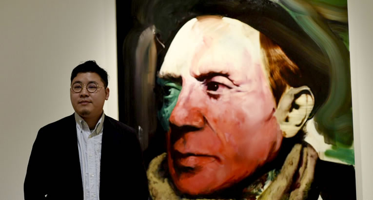 マラガ] 画家・現代美術家の井田幸昌 ピカソ生誕地ミュージアムで