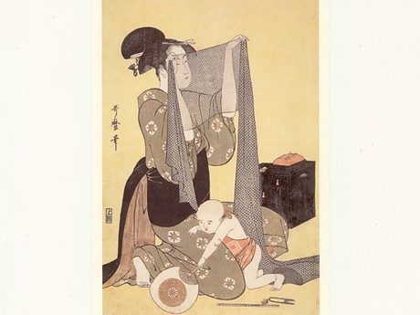 こどもの日にちなんだ母子絵: いづつやの文化記号