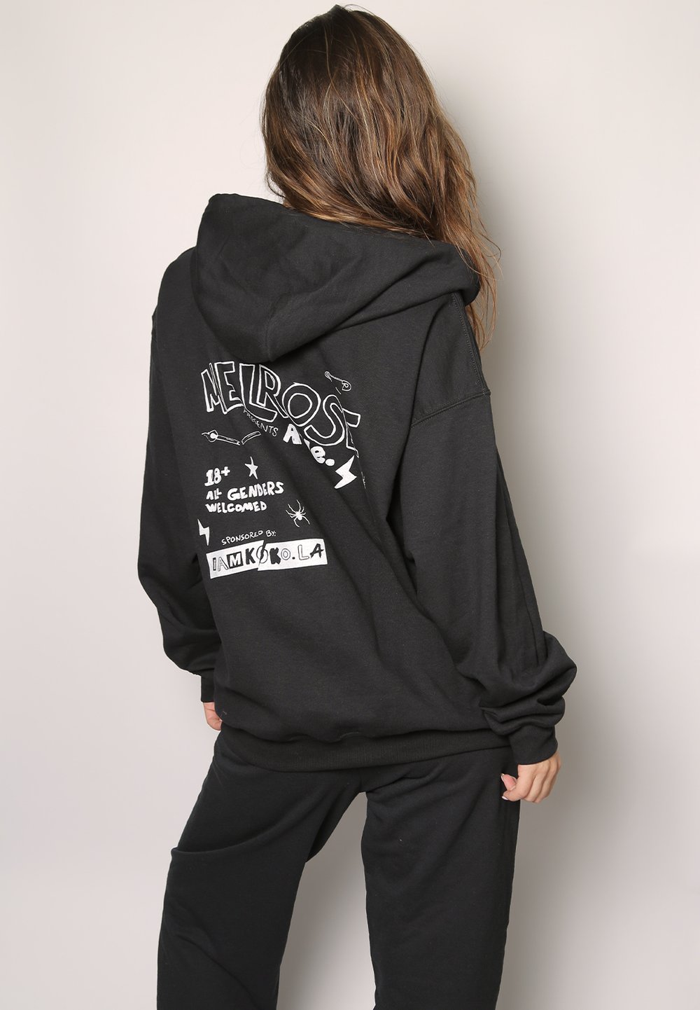 melrose iamkoko.la original zip hoodie | iamkoko.la