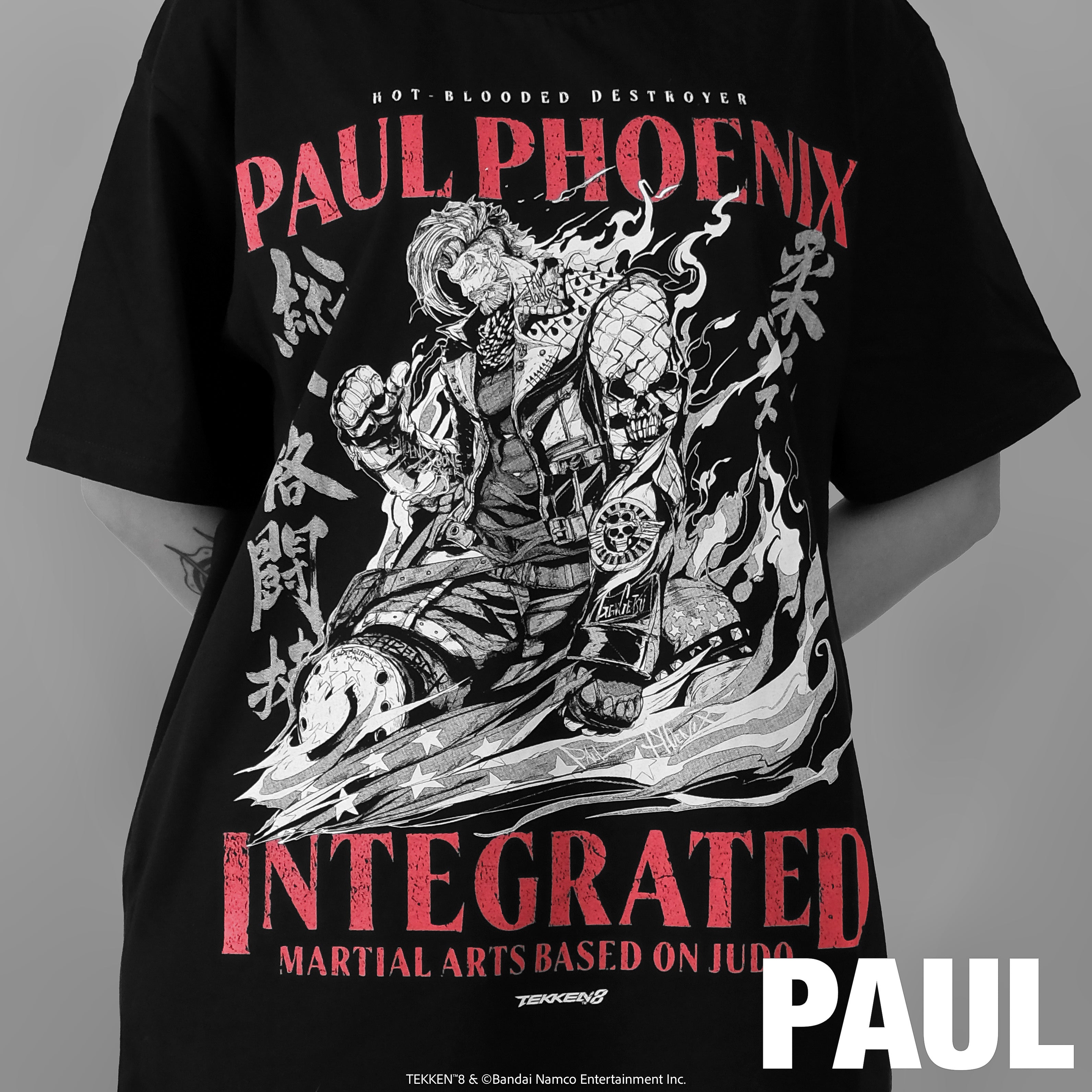 TEKKEN 8 全キャラTシャツ第二弾 Paul Phoenix