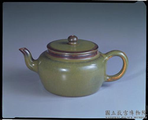 中国 雍正年製款 茶葉末釉 窯変瓶 唐木台・時代箱付 G R4191B 中国