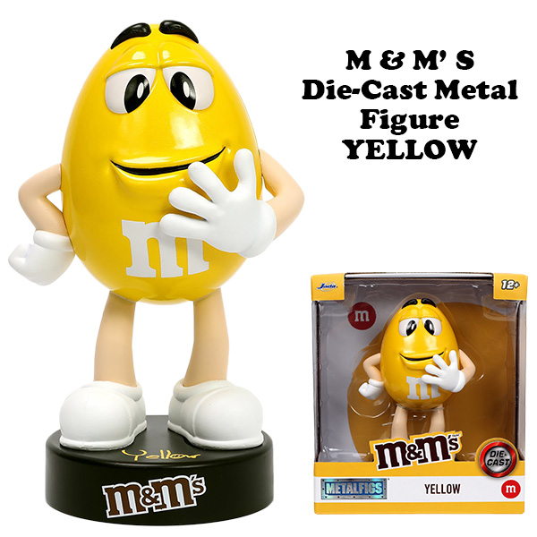 m&m's ダイキャストメタルフィギュア イエロー