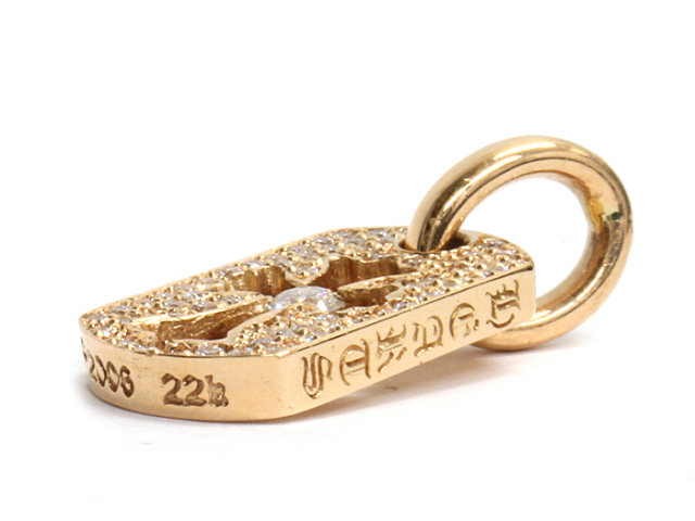 送料、代引手数料無料】 ◇ 【中古美品】 クロムハーツ ◇ 22K
