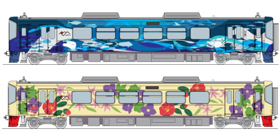 えちごトキめき鉄道、イベント兼用車両のデザインを決定 - 鉄道コム