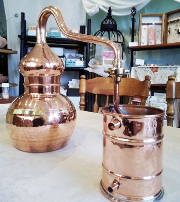 アランビック蒸留器が届きました♪ | にこにこ日記