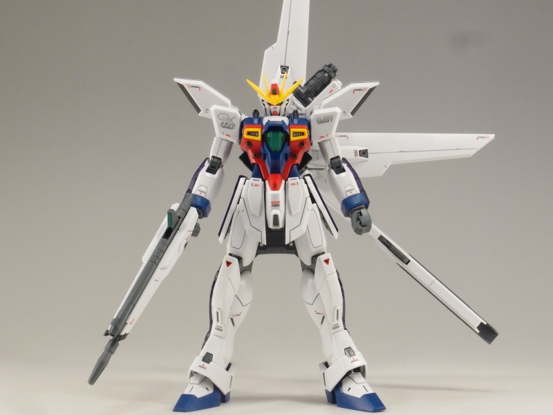 MG 1/100 GX-9900 ガンダムX (機動新世紀ガンダムX) レビュー