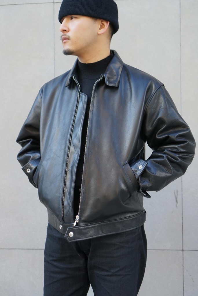 A-1 【FLIGHT LEATHER JACKET】 | Time is on Blog
