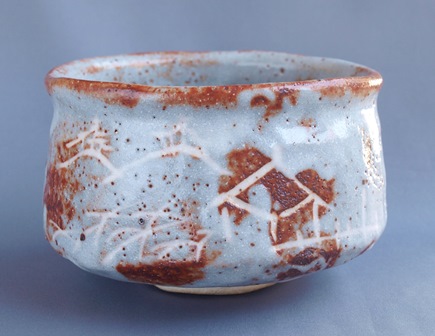 加藤光右衛門 鼠志野茶碗 鵬雲斎宗匠 | 茶道具 小西康のぶろぐ