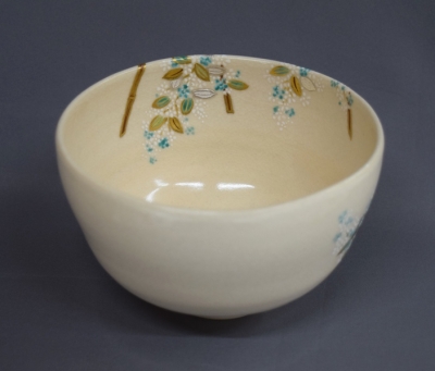 真葛焼 五代宮川香斎 卯の花垣絵 茶碗 | 茶道具 小西康のぶろぐ