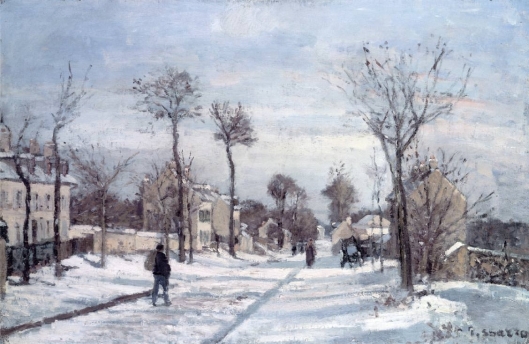 ピサロが描く冬の風景 | アート名画館 公式ブログ