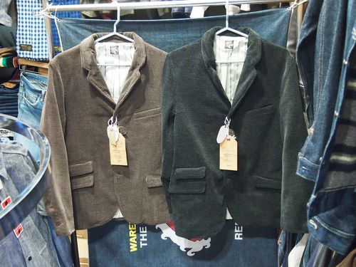 シュガーケーン フィクションロマンス、プリントコーデュロイ