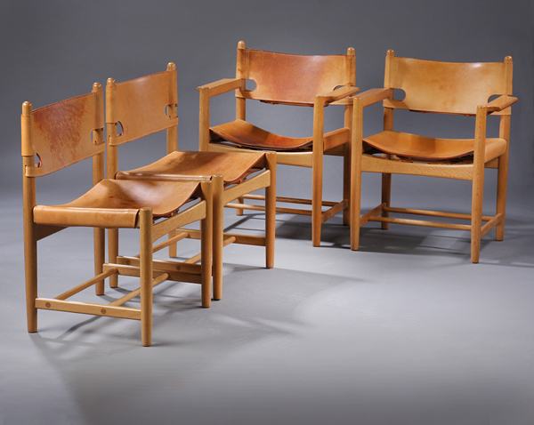 注目のオークション】Borge Mogensen / スパニッシュダイニングチェア