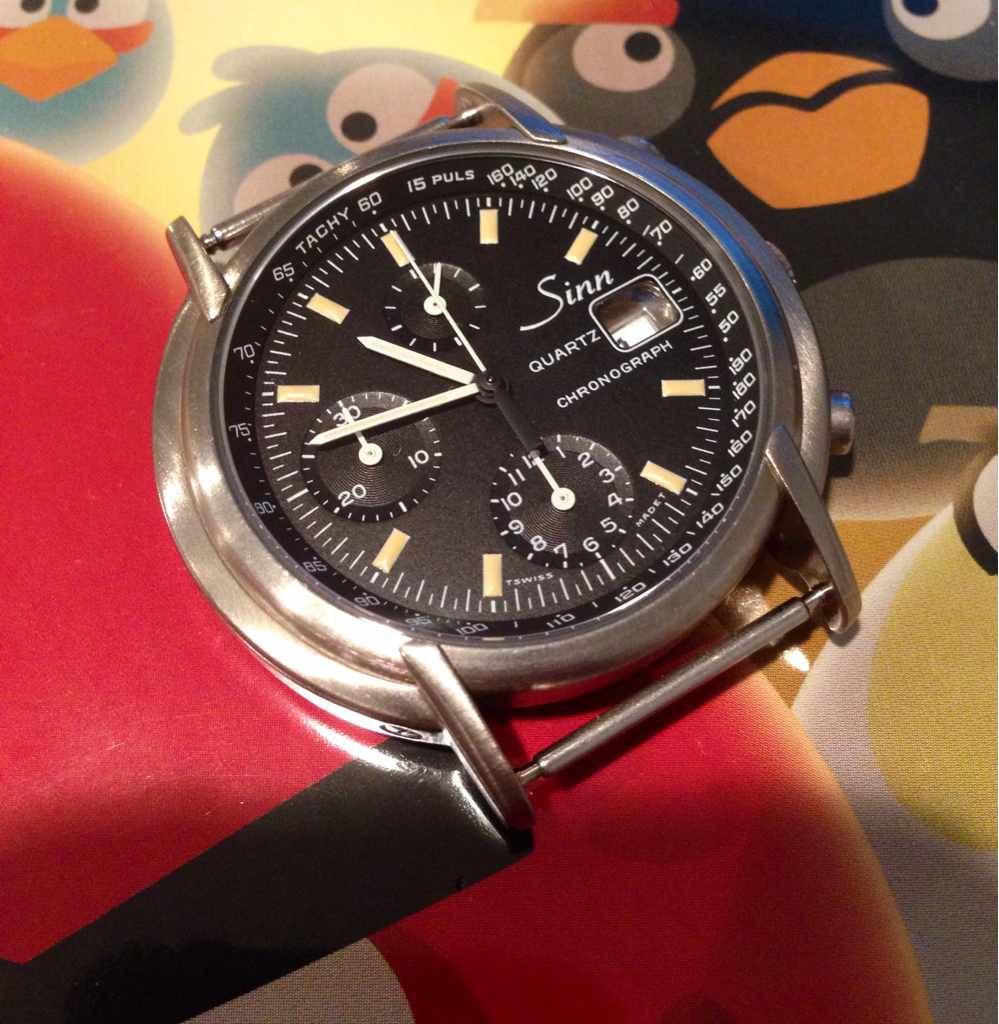 Landed: Sinn 180 Ti Quartz Chrono. Ever seen one? - The Dive