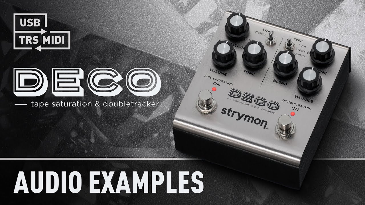 Deco V2 Tape Saturation & Doubletracker - Strymon