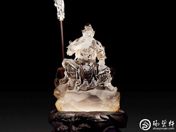 玉雕作品《关公》赏析-琢艺轩和田玉移动版