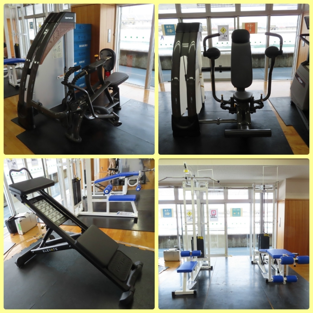 新しくマシンを導入しました☆ | 富山県総合運動公園のニュース