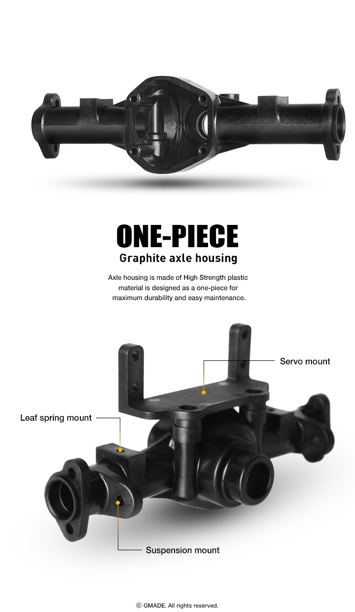 製造終了品】 Gmade GS01 SAWBACK GM52000 4WD 1/10 ラジコンカー オフ